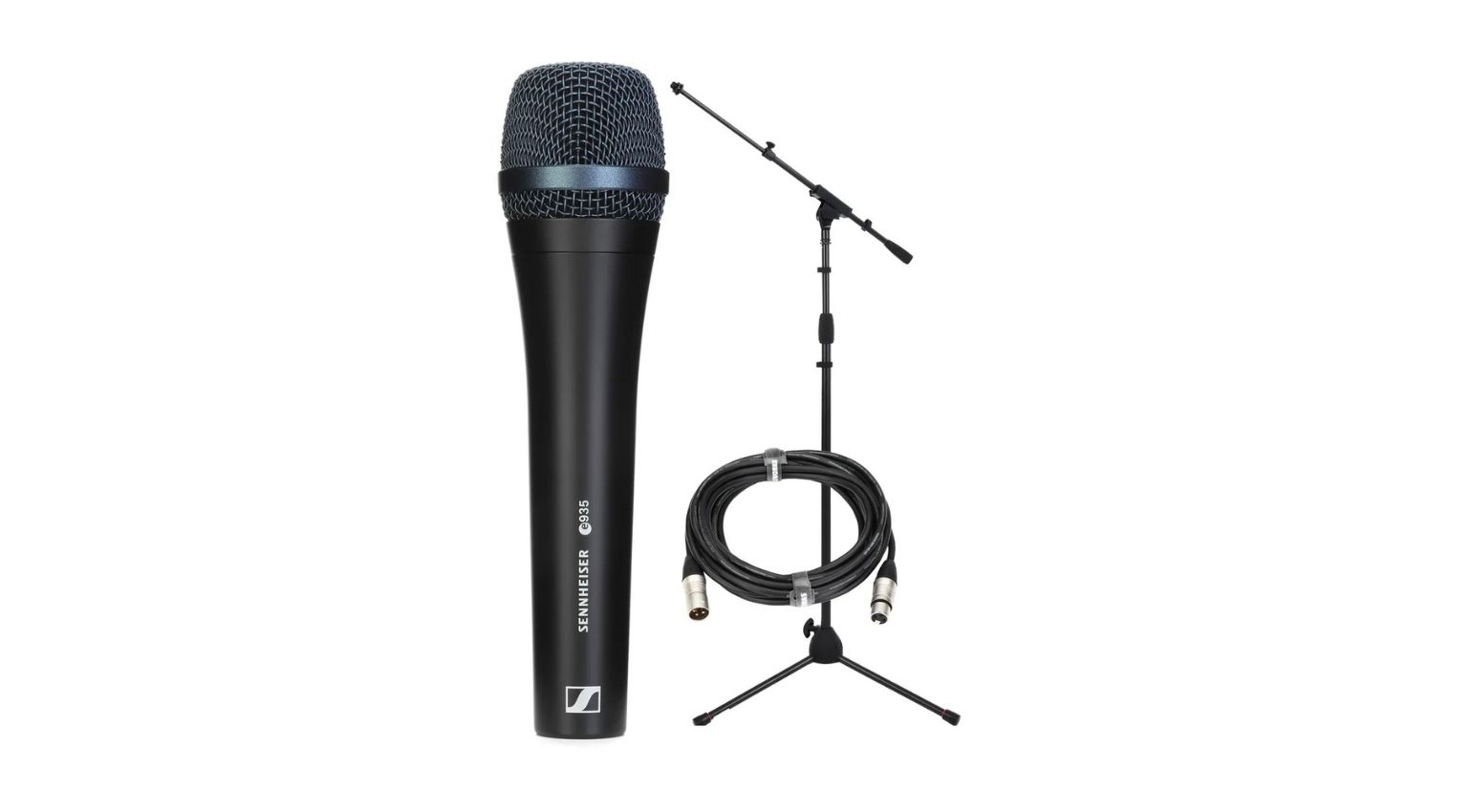Sennheiser e 935 Microphone Bundle with Stand and Cable