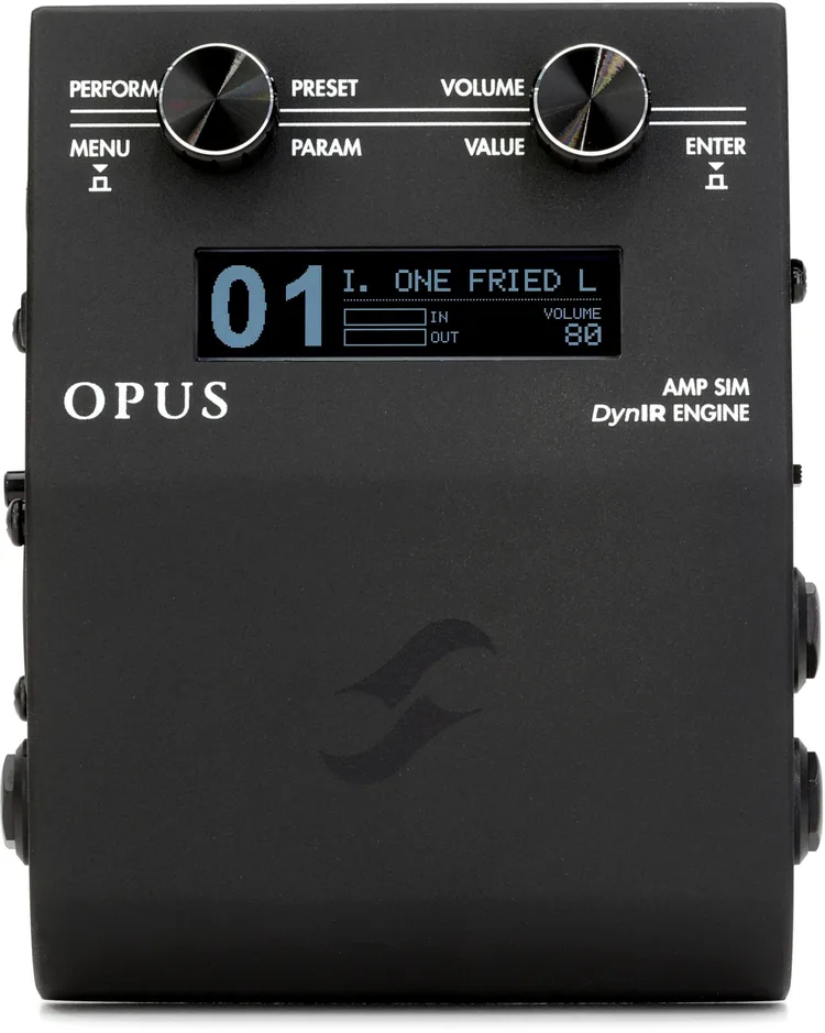 Two Notes Opus Amp Simulator and DynIR Engine Pedal
