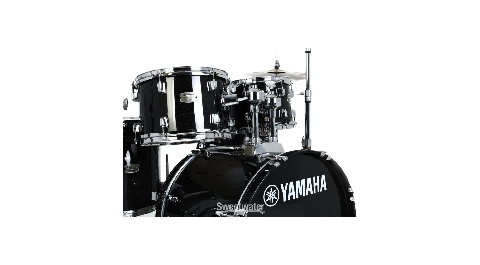 Yamaha RDP0F5 Rydeen 5-piece Shell Pack - Black Glitter