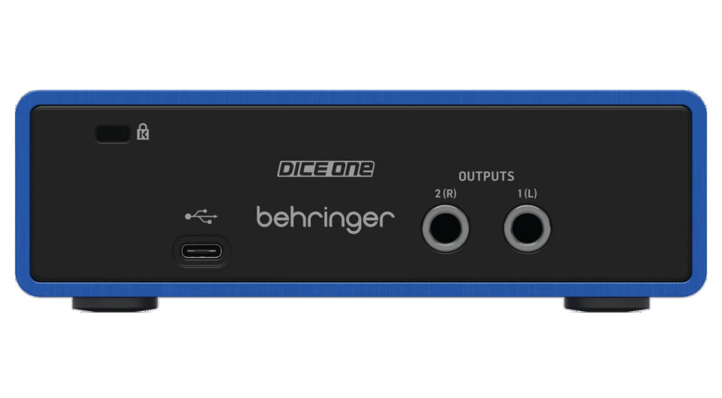 Behringer Dice 1U2 Rear