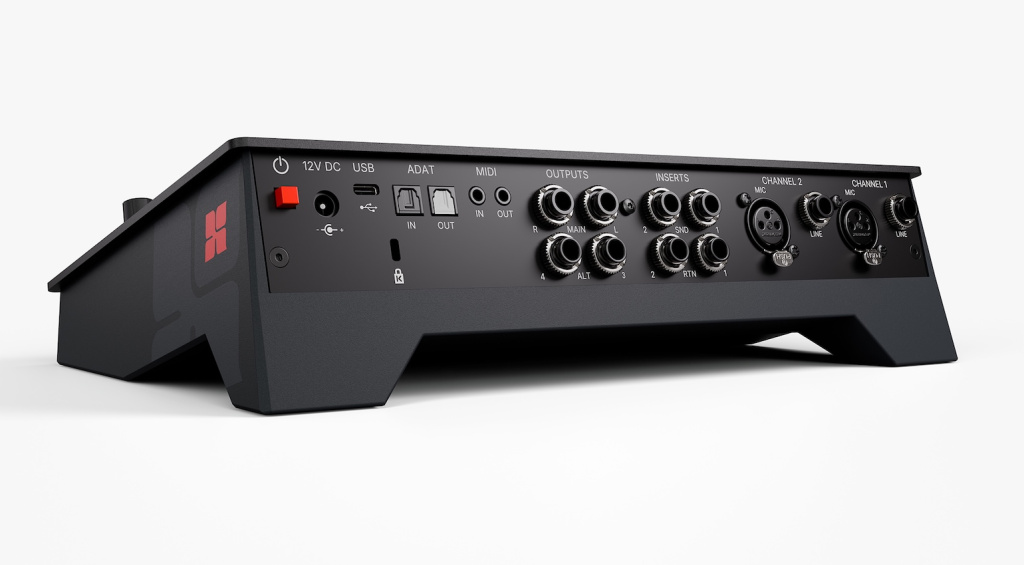 Harrison Audio Flex-10 Rear Panel