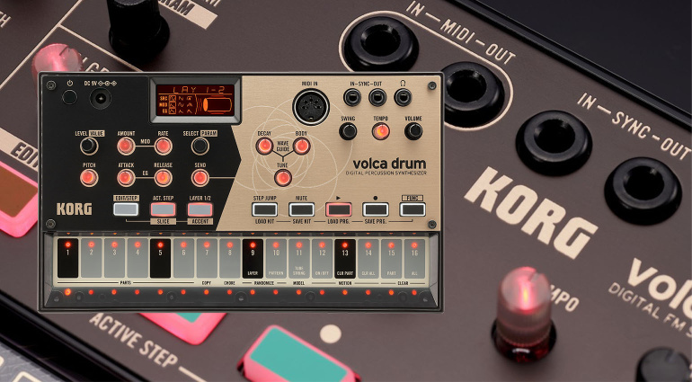 KORG Volca FM2 and Drum teaser