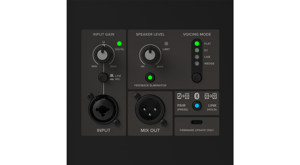 Mackie Thrashv2 Controls