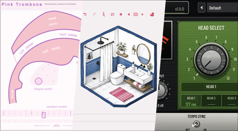 At last, a Pink Trombone Plugin! Free Plugins of the Week