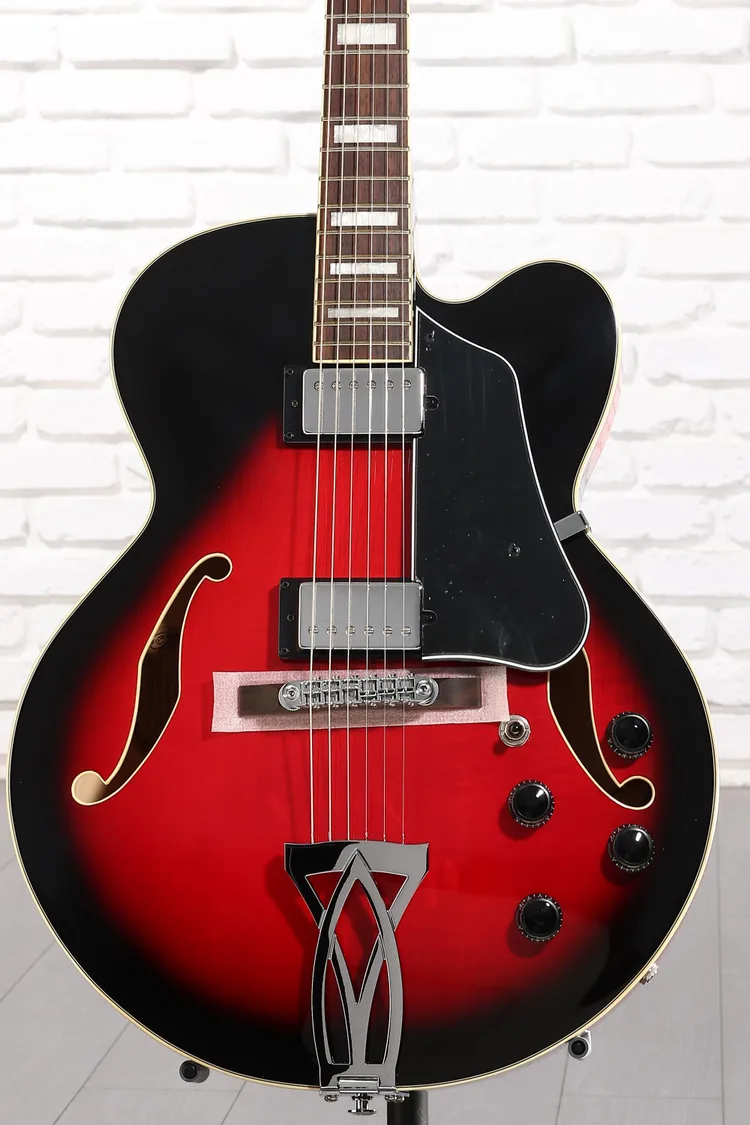 Ibanez Artcore AF75 Hollowbody Electric Guitar - Transparent Red Sunburst