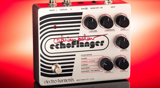 EHX Adrian Belew Echoflanger: The Legendary King Crimson effect is back - but limited!