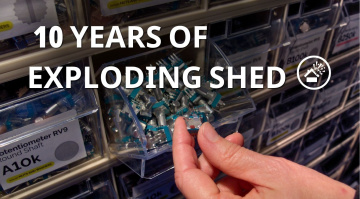 10 Years of Exploding Shed: From an Attic to a Synth DIY Shop, Plus a Giveaway Worth Over 5,600 Euros!