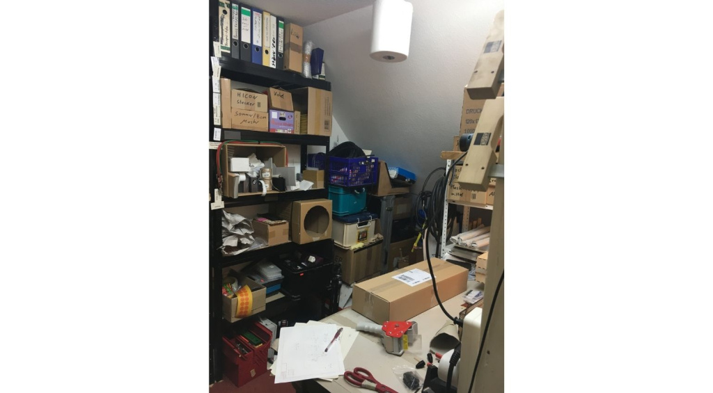 Exploding Shed in the attic