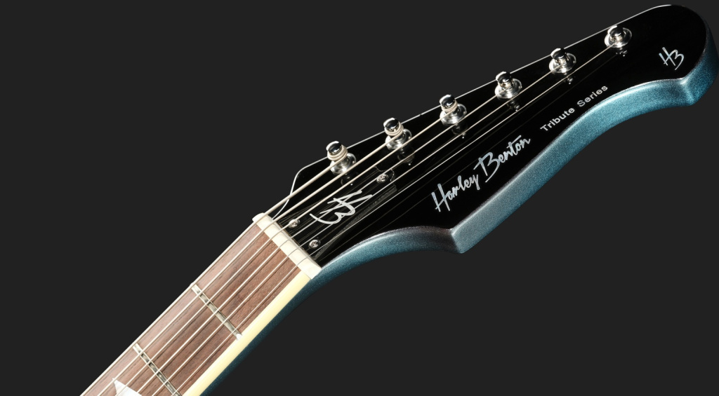 Harley Benton HB-35TL Tesla Headstock