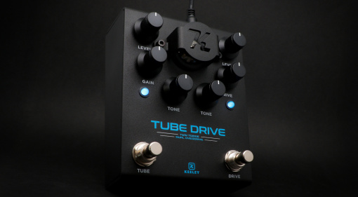 Keeley Tube Drive Twin Triode Dual Overdrive: Dual Tube Overdrive Now Available for Everyone!
