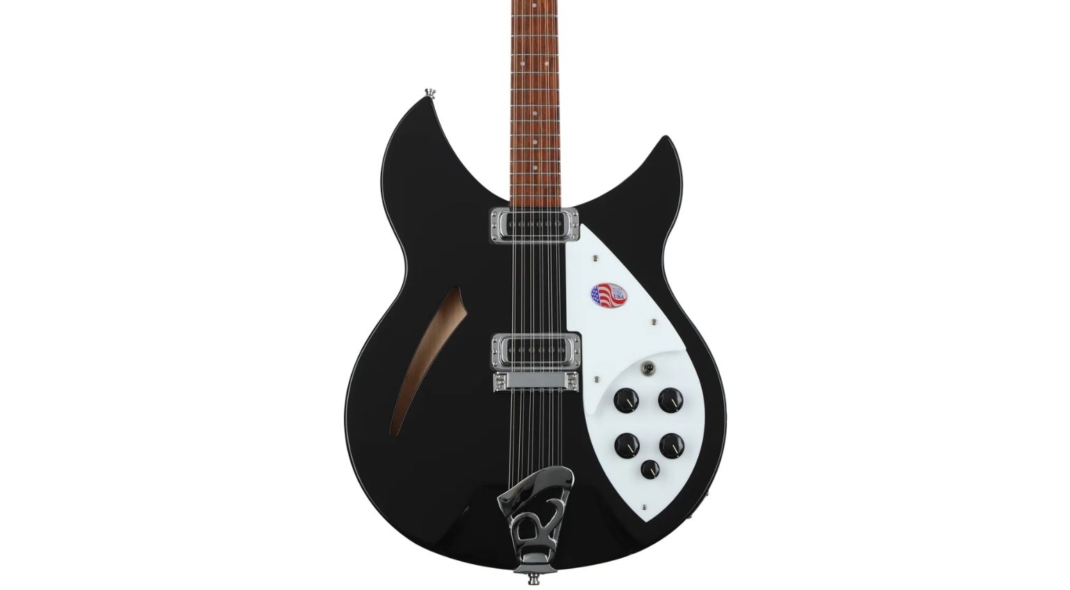 Rickenbacker 330/12 Semi-hollow 12-string Electric Guitar - Jetglo