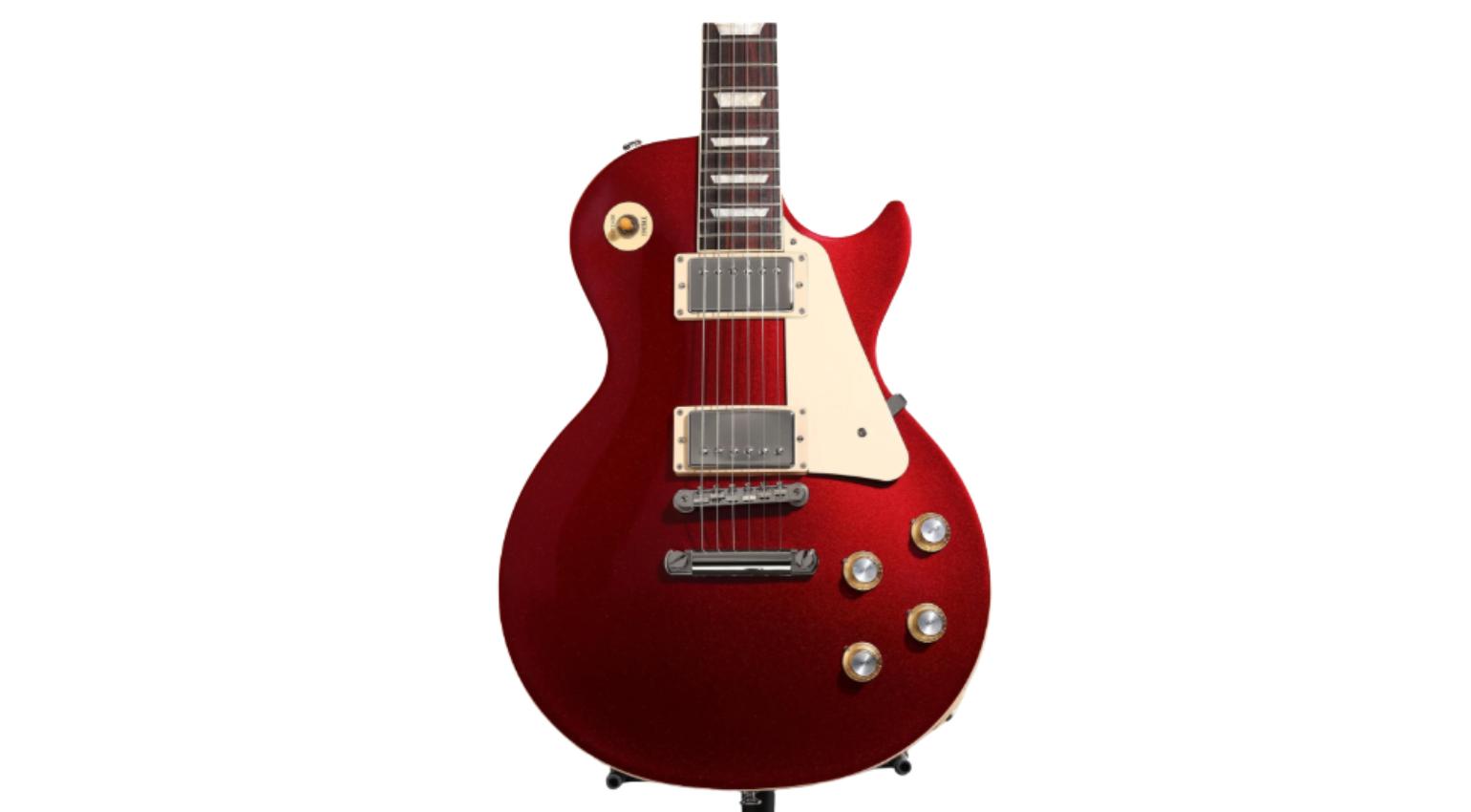 Gibson Les Paul Standard '60s Plain Top Electric Guitar - Sparkling Burgundy