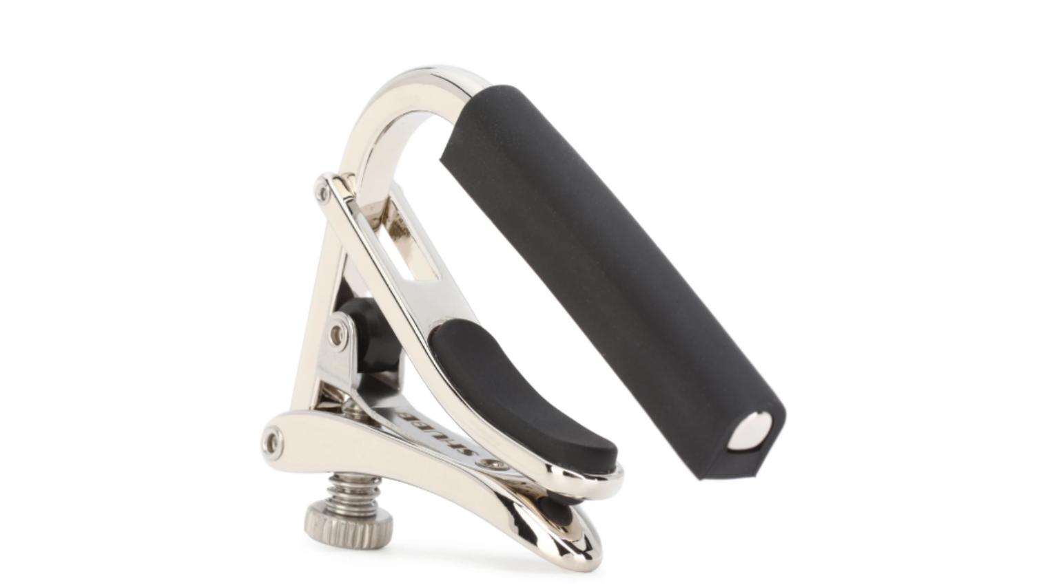 Shubb C1 Standard Capo for Steel String Guitar - Polished Nickel
