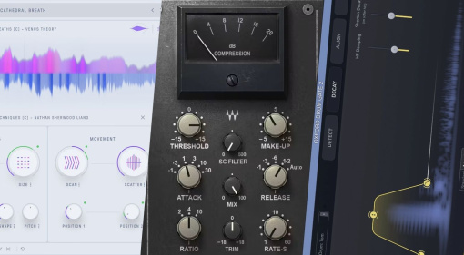 Baby Audio, Waves, Sonnox: 3 Strong Plugin Deals for Granular Synthesis, Bus Compression, and Drum Gating