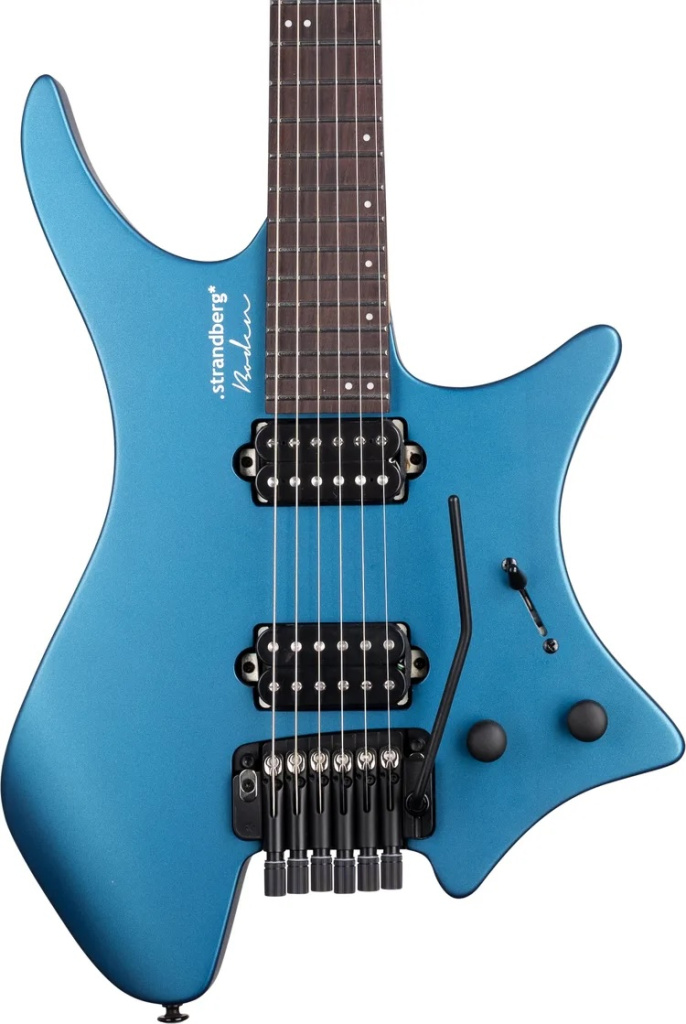 Strandberg Boden Essential 6 Tremolo Electric Guitar - Whale Blue Metallic