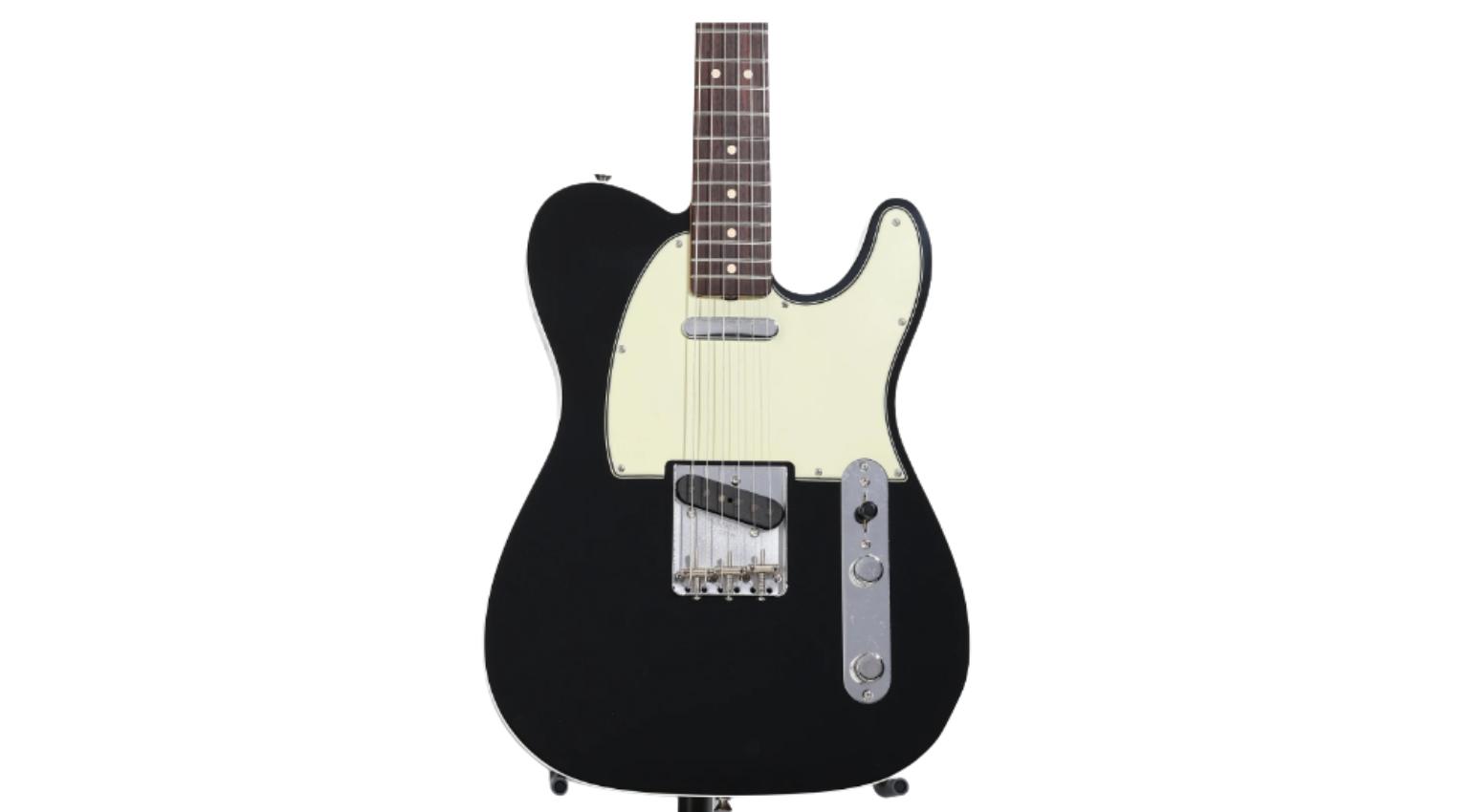 Fender Custom Shop 1960 Custom Telecaster DLX Closet Classic Masterbuilt by David Brown - Black