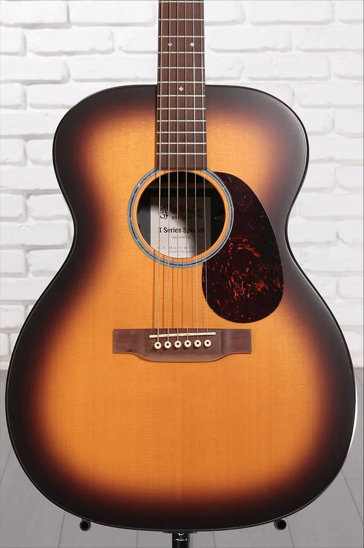 NewMartin 000-X2E Acoustic-electric Guitar - Vintage Burst