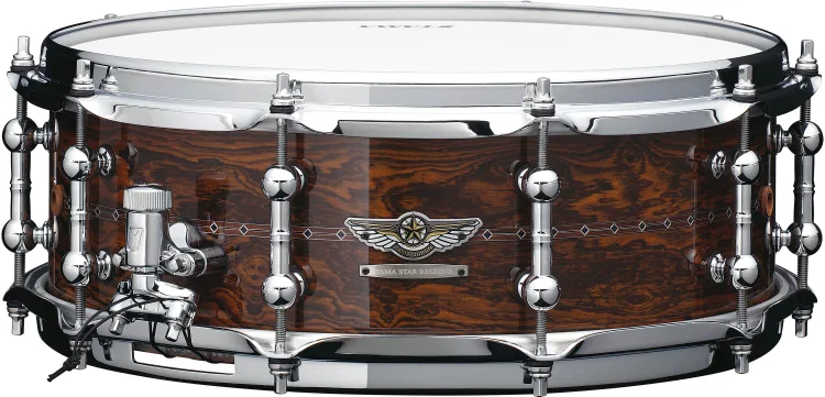 Tama Star Reserve Walnut/Bubinga Snare Drum - 5 inches x 14 inches