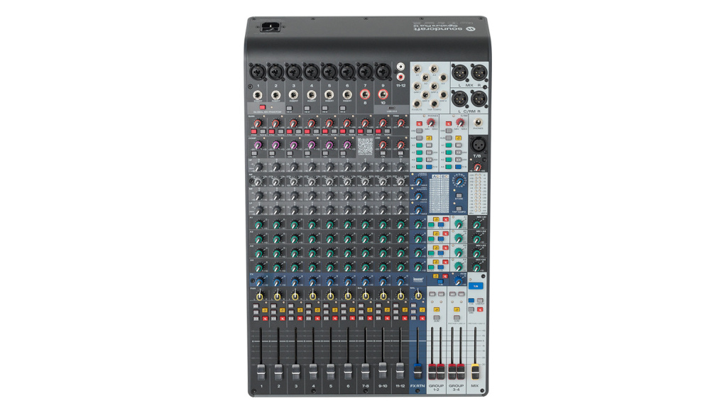 Soundcraft Signature Plus 12 Top view