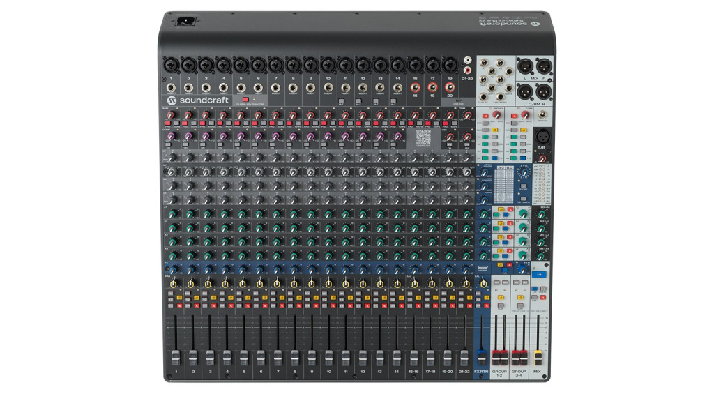 Soundcraft Signature Plus 22 Top view