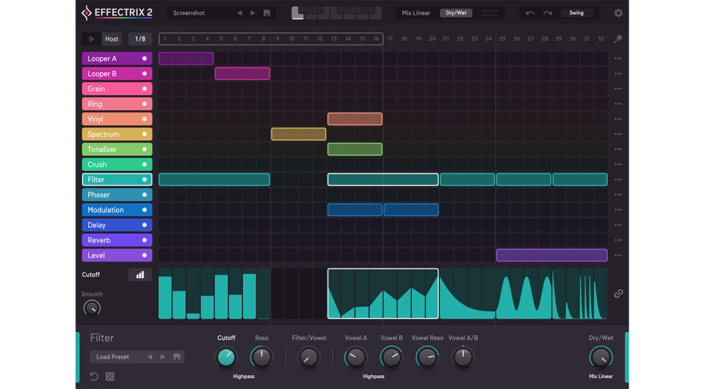 Creative Effects Plugins: Sugar Bytes Effectrix 2