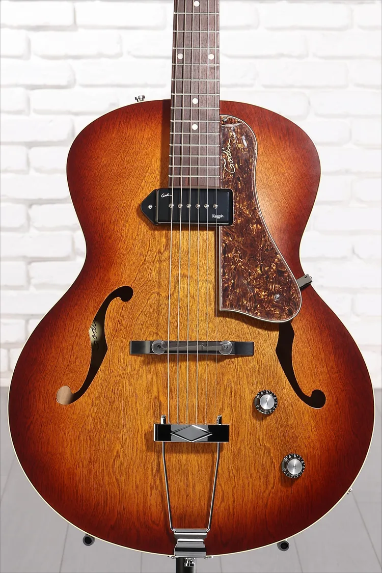 Godin 5th Avenue Kingpin Hollowbody Electric Guitar - Cognac Burst