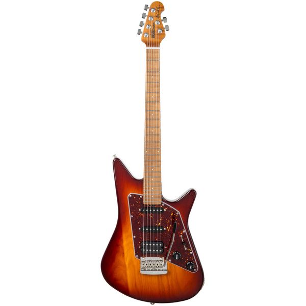 Ernie Ball Music Man Albert Lee HSS Electric Guitar - Honey Burst