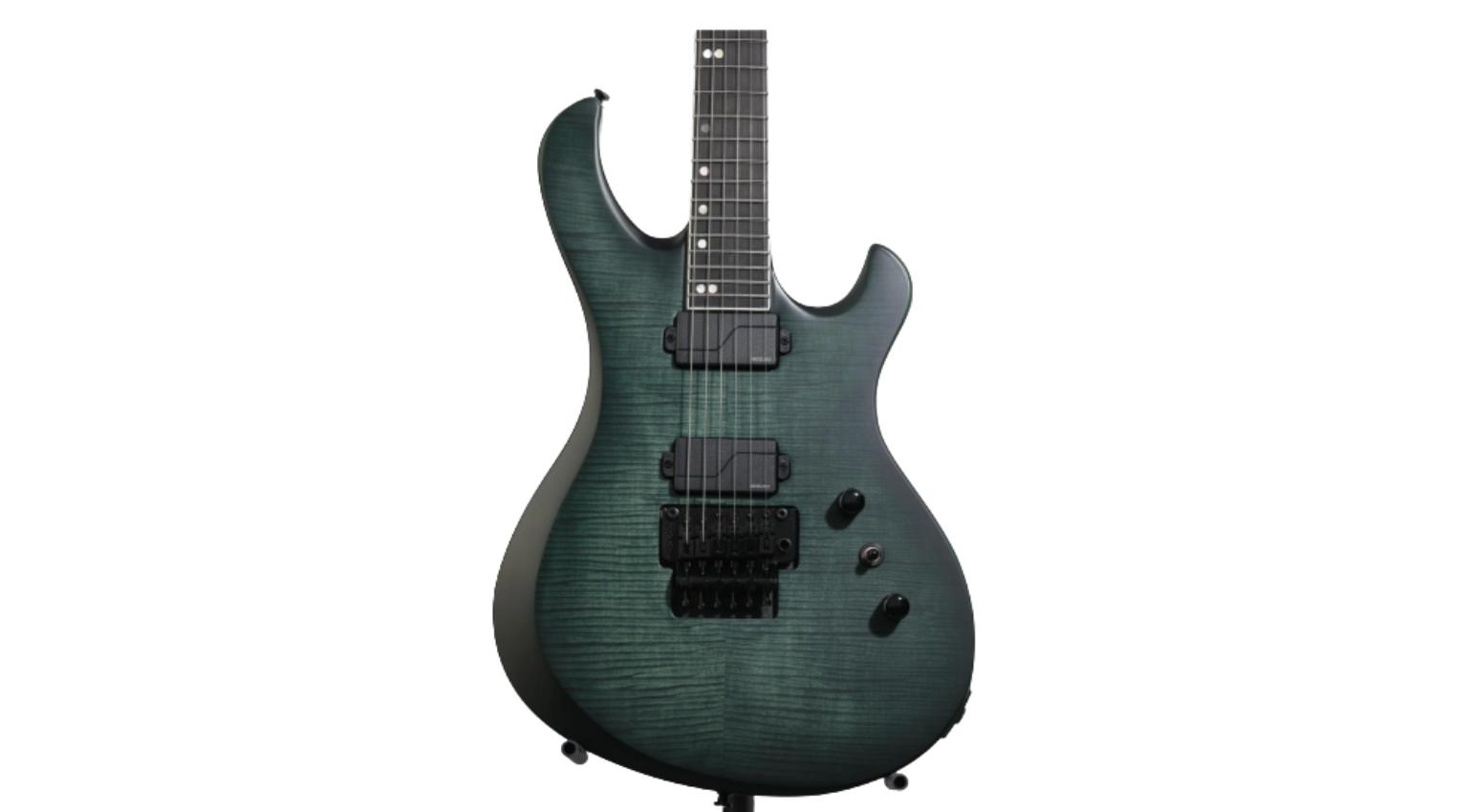 Epiphone Prophecy Victory FR Electric Guitar - Aqua Smoke Satin