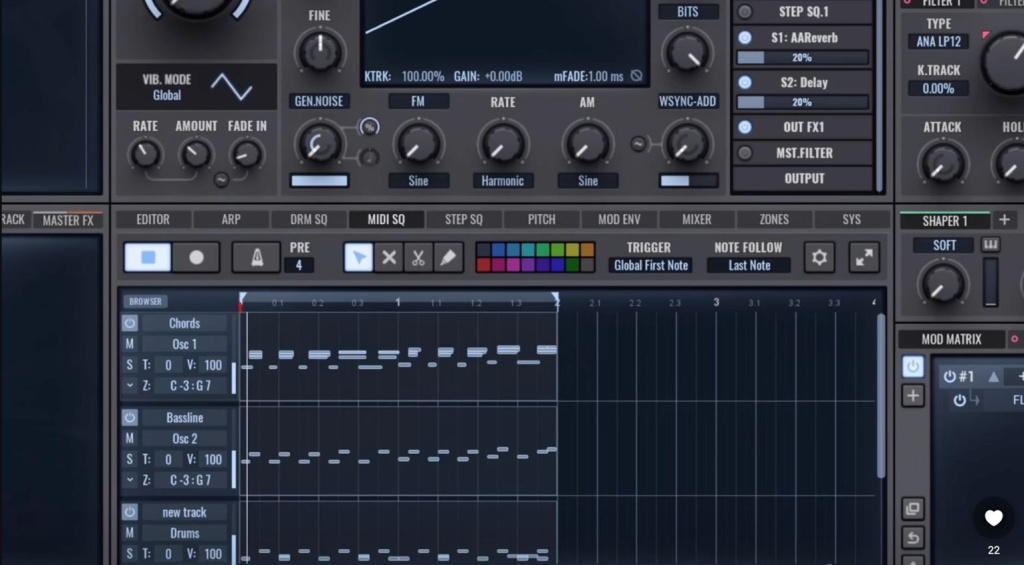 MIDI Modulation