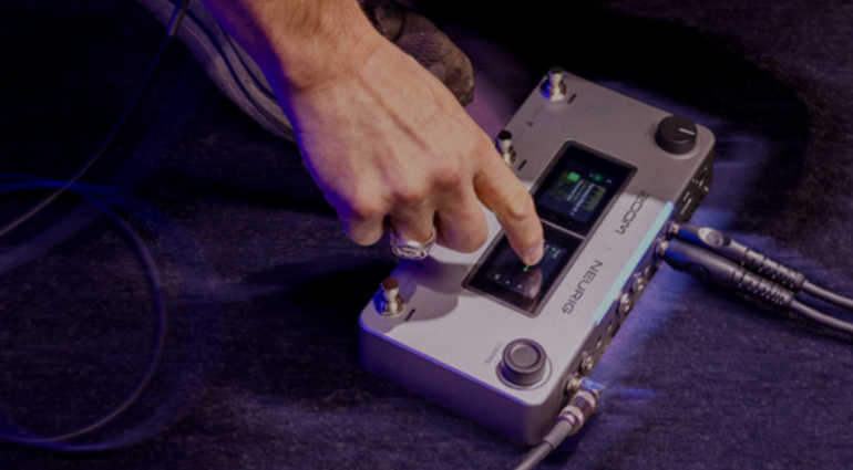 Zoom Neurig: Compact Touchscreen Modeler With Native NAM A2 and Battery Power