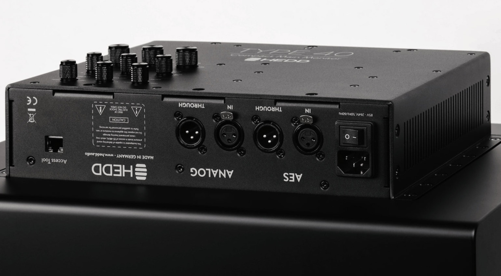 HEDD TYPE 40 Main connectivity