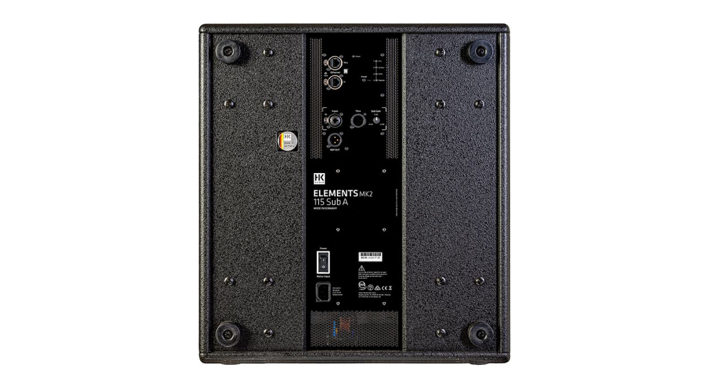HK Audio ELEMENTS MK2 115 Sub A Rear panel