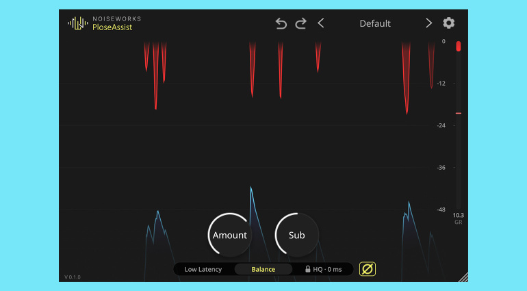NoiseWorks PloseAssist: A Free Plugin for Dealing with Plosives