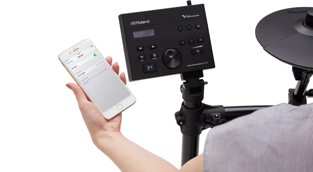 Roland TD-07 Module Bluetooth pairing