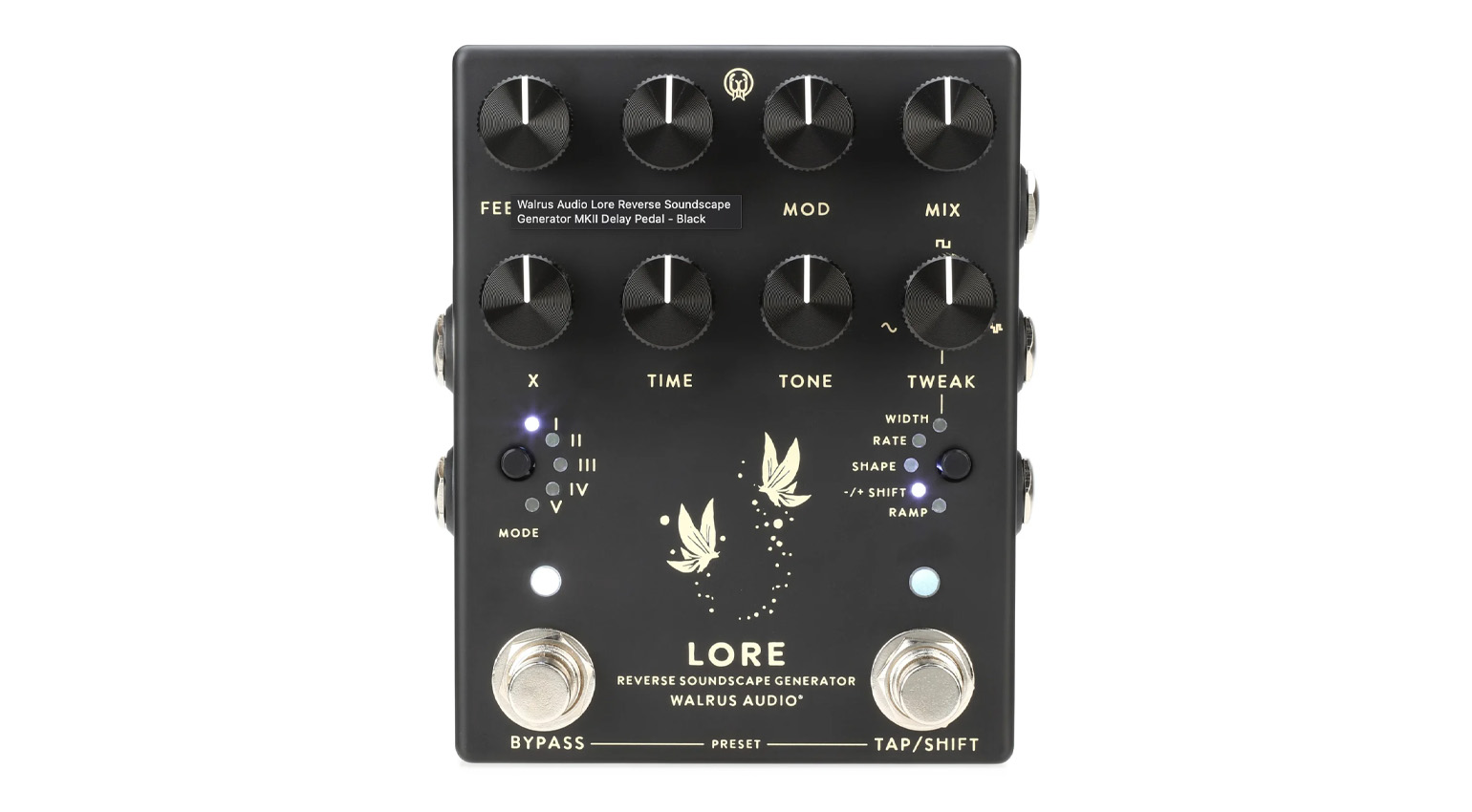 Walrus Audio Lore MKII Black
