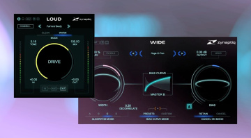 zynaptiq LOUD and WIDE: A New One-Knob Wonder and a Stereo Imaging Plugin
